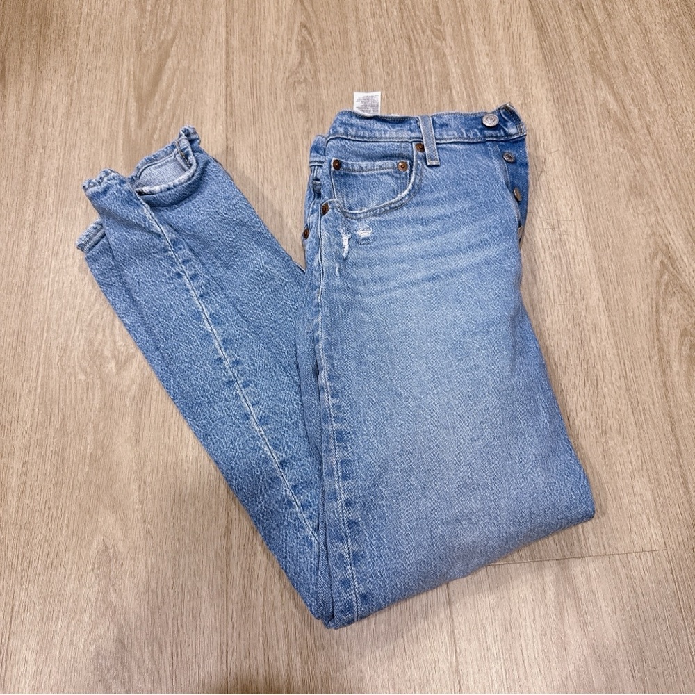 Levi's Blue Straight Leg Jeans Classic Denim